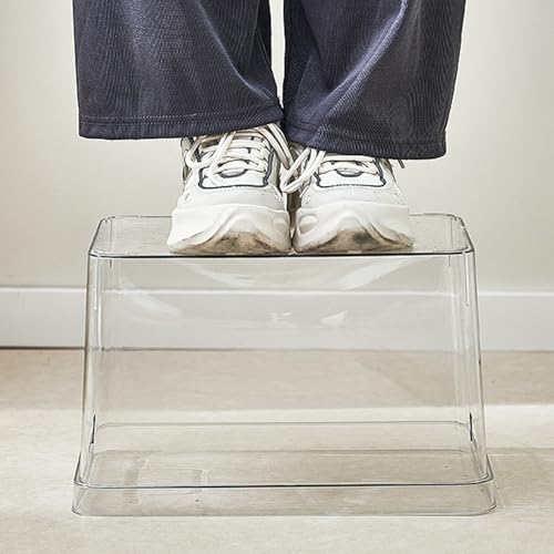 Tanque de peixes transparente, visibilidade de 360 graus, decoração faça você mesmo, aquário transpa