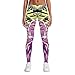 PEIJIAN Psychedelic Leggings Donne Vertigini Sport Astratta Elastica variopinta Signore Harajuku Stampati Pantaloni NWK0467 XS