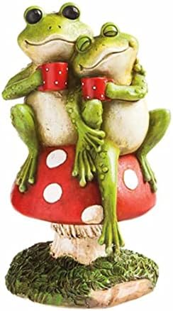 Frosch Deko Garten Frosch Figur Frosch Ornament Teichverzierungen Paare