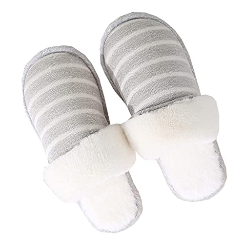 Image of INFISPACE Men and Women Winter Flip Flops Carpet Slippers for Bedrooms House Slippers