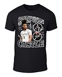 KeepYourHeadDown Shirts Black San Antonio Stephon Castle Bootleg Style Throwback Style T-Shirt Men's Adult 2XL