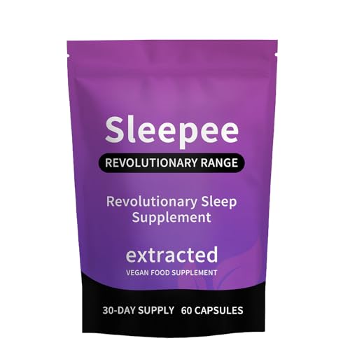 Sleepee Sleep Support Beverage Mix - Natural Calming Ingredients, Non-GMO Gluten-Free, 30 Servings (1)