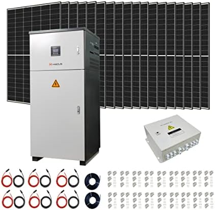 Complete 6KW Off-Grid Solar Power Station 120V/240V Split Phase Solar Energy Storage System