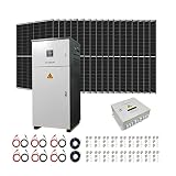 Complete 6KW Off-Grid Solar Power Station 120V/240V Split Phase Solar Energy Storage System