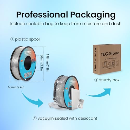 Image of TPU Filament 1.75mm Yellow 1Kg Spool 95A Flexible Soft 3D Printer Filament Consistent Diameter + /-0.03mm in Vacuum Package