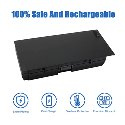 Image of N71FM Battery Compatible with Dell Precision M4600 M4700 M4800 M6600 M6700 M6800 Series Notebook PG6RC FJJ4W T3NT1 11.1V 65Wh /5700mAh 6-Cell
