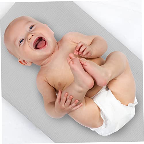 Totority Capa Protetora Berço Elasticidade Colcha Berço De Viagem Para Bebê Berço Estofamento Colchã
