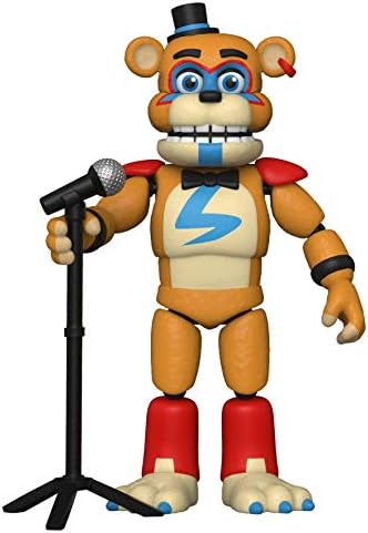 Funko POP Action Figure: Five Nights at Freddy's, Security Breach - Glamrock Fred, Multicolor