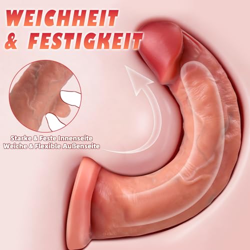 PRONFANS 16CM Realistischer Dildo Ohne Hoden, Sex Spielzeug für die Frau Paare Männer Anfänger mit Saugnapf, Diloschwanz Dildos Sexspielzeug für frauen Männer Solo, Silikon Anal Dildo Penis Sex Toys