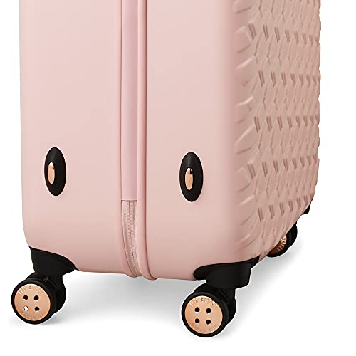 Ted Baker Luggage, Pink, Checked-Medium 27-Inch3