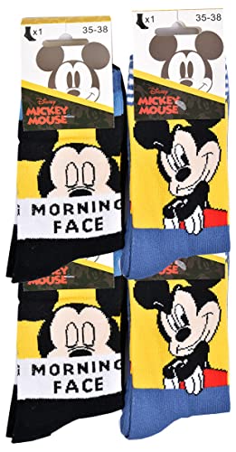 Disney - Confezione di calzini fantasia, con