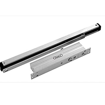 Deez - Style with elegance Door Closer | Concealed Door Closer For Home | Aluminium Door Closer | Door Closer For Wooden Door | Door Closer For Aluminium Door | Door Closer Fitting Set Door | Hydraulic Door Closer | Silver | Weight Capacity Upto 85 Kg