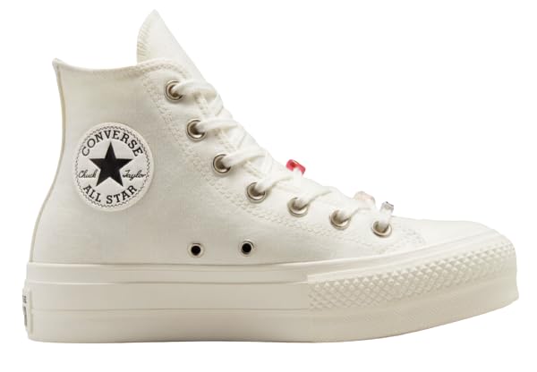Converse Chuck Taylor Ctas Lift Hi Women's Low-Top Sneakers 39 EU Beads Diy