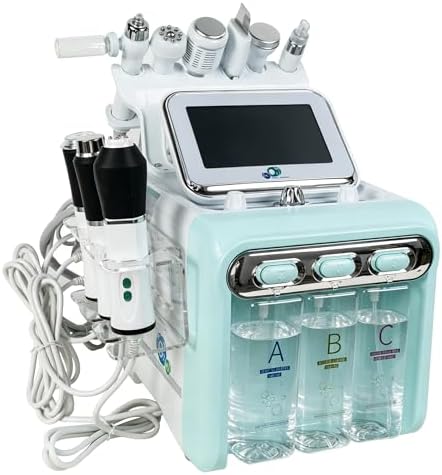 9 in 1 Hydrogen Oxygen Facial Machine, CO2 Bubble Face Skin Care ...