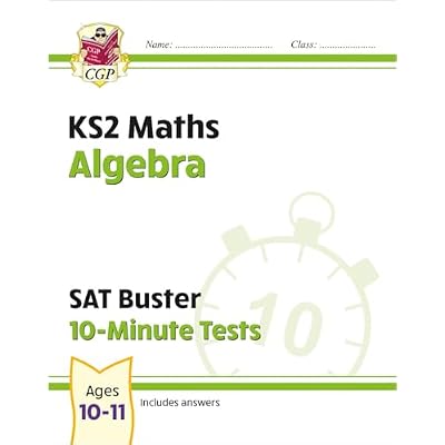 KS2 Maths SAT Buster 10-Minute Tests - Algebra