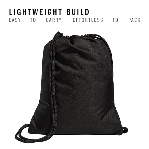 Image of Adidas Alliance Sackpack Bag (One Size, Power Red, Black, White)