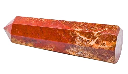 Image of Amazing Gemstone Brecciated Jasper Crystal Towers ~ Natural Healing Crystal Point Obelisk for Reiki Healing and Crystal Grid (2 inch to 3 inch INCH)