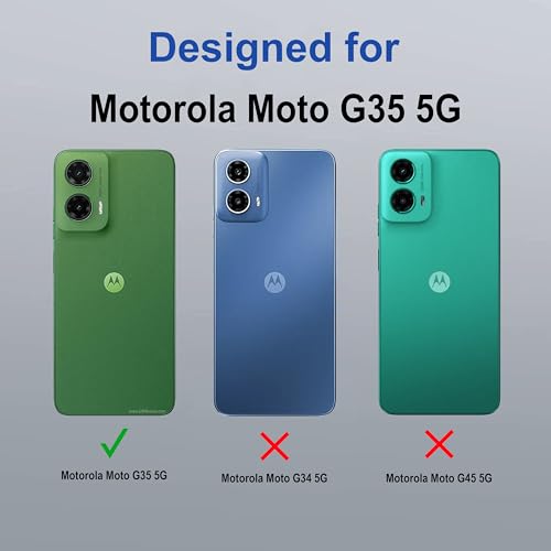 Image of Zapcase Back Case Cover for Moto G35 5G | Compatible for Moto G35 5G Back Cover | Case Cover with Camera Protection | (TPU + PC | Transparent)