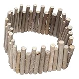 Pour animaux de compagnie : compte tenu des habitudes de vie des petits animaux de compagnie, cette clôture sûre et durable répond parfaitement à leurs besoins. pour animaux de compagnie en bois