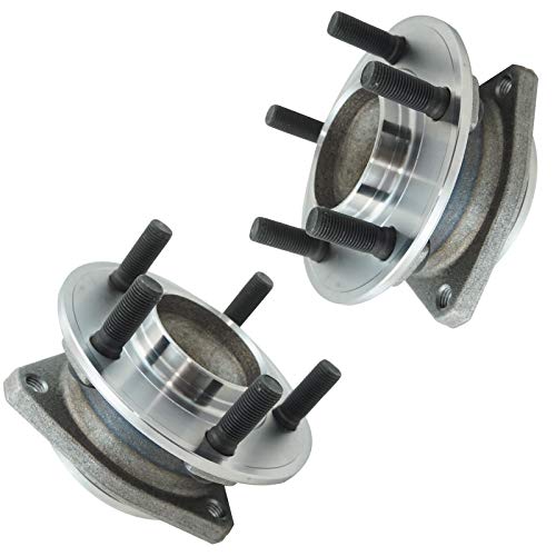 Image of TRQ 2 Piece Front Wheel Bearing & Hub Assembly Set Compatible with 2012-2023 Chrysler 300 Dodge Challenger Charger