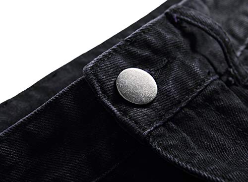 Men's Slim-fit Stretch Denim Jeans Featuring a Ripped Stretch Regular Pants3