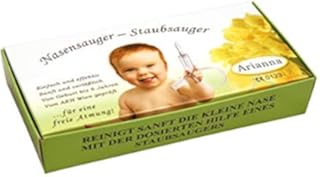 Nasensauger. Das Original. Mit 2 Saugköpfen und Gratis Reinigungsbürste. Passt auf jeden Staubsauger