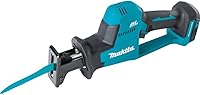 Makita XRJ08Z 18V LXT Brushless Cordless Compact One-Handed Reciprocating Saw - Tool Only, Low Vibration