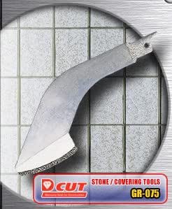 D-CUT Stone/Covering Tools - GR-075 GR Premium (Grout Rauter) - Size: 1 ...