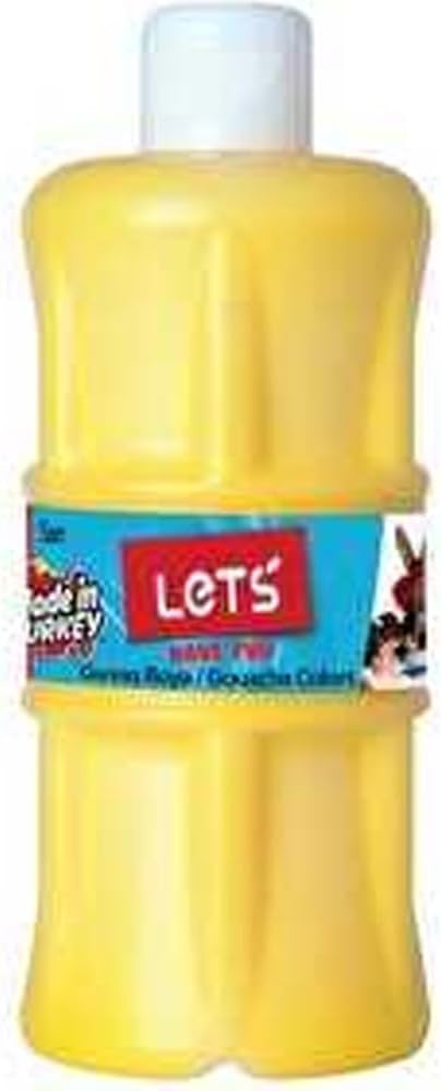 LET'S HAVE FUN L-5101 Guvaş Boya, Sarı, 500 Ml