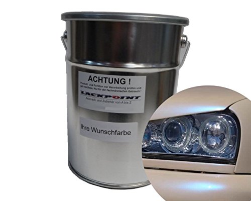 Lackpoint 0,5 Liter Spritzfertigen Wasserbasislack Candy Pearl Cream Autolack