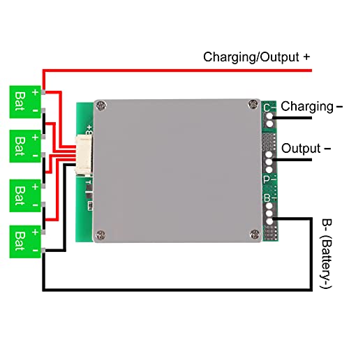 Aitrip 2Pcs 4S 100A 12V Lifepo4 Lithium Iron Phosphate Lfp Battery Protection Board W/Balance #TOP2