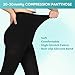 JYUOZI Medical Compression Pantyhose Stockings for Women Men, 20-30 mmHg Compression Socks Support Hose Tights, Closed Toe