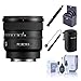 Sony SONY FE 16mm f/1.8 G Lens, Black Bundle with Filter Kit, Lens Case, LensPen Cleaner, Cleaning Kit & Universal Cap Tether, Sony 1-Year Limited Warranty
