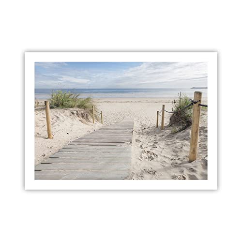 Póster ARTTOR 70x50 cm sin marco, cuadro decorativo de paisaje marino modelo 4188 - P2X
