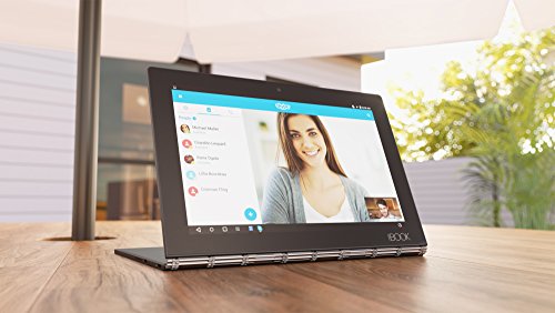 Image of Lenovo Yoga Book - FHD 10.1 inch Windows Tablet - 2 in 1 Tablet (Intel Atom x5-Z8550 Processor, 4GB RAM, 64GB SSD), Black, ZA150000US
