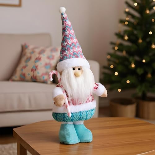 Lutin de Noël de poupées rétractables pour décorer les petits espaces