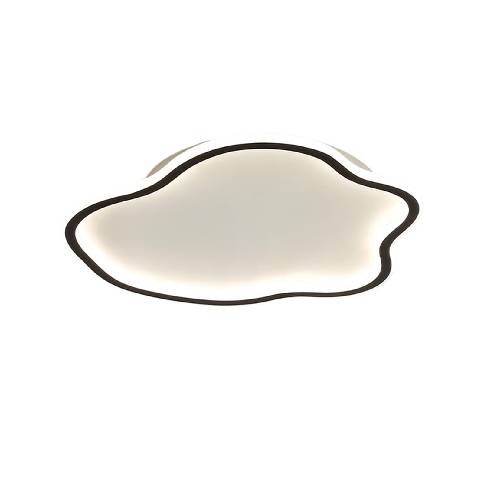 Bx9rE7tK3g Ceiling Light Cloud Shape Bedroom Ceiling Lamp Creative Thin Room Decorative Lighting for Living Room