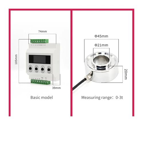 Capteur de pression de poids multi-applications avec cellule de charge à anneau