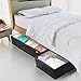 StorageExpert Closet Organizers and Storage - Maximize Space with Under Bed Storage Containers & Clothes Storage - Ideal Closet Organizer, Toy Storage Organizer & Underbed Storage (Black, 2 Pack)