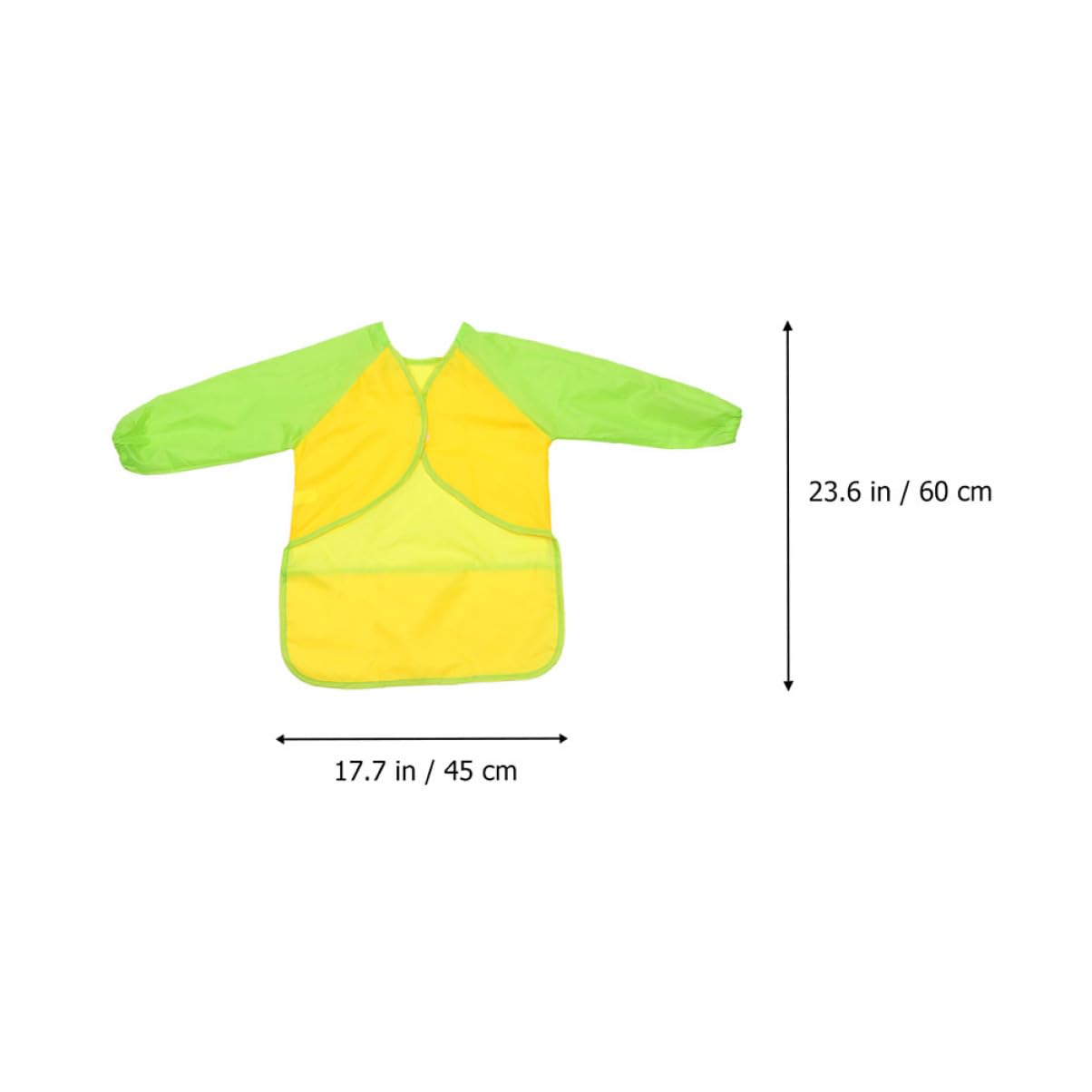 ibasenice 6pezzi Grembiuli Da Pittura Per Ragazzo Ragazza Pvc Maniche Lunghe Blu Giallo Grembiuli Per Cucina e Attività Creative Per Ragazzo Ragazza