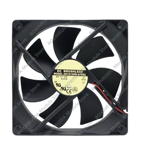 Ventilateur silencieux AD1212HB-A76GL à économie d'énergie DC12V