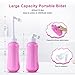 Portable Bidet Travel Large Capacity 450ml(15oz) Personal Toilet Handheld Pink