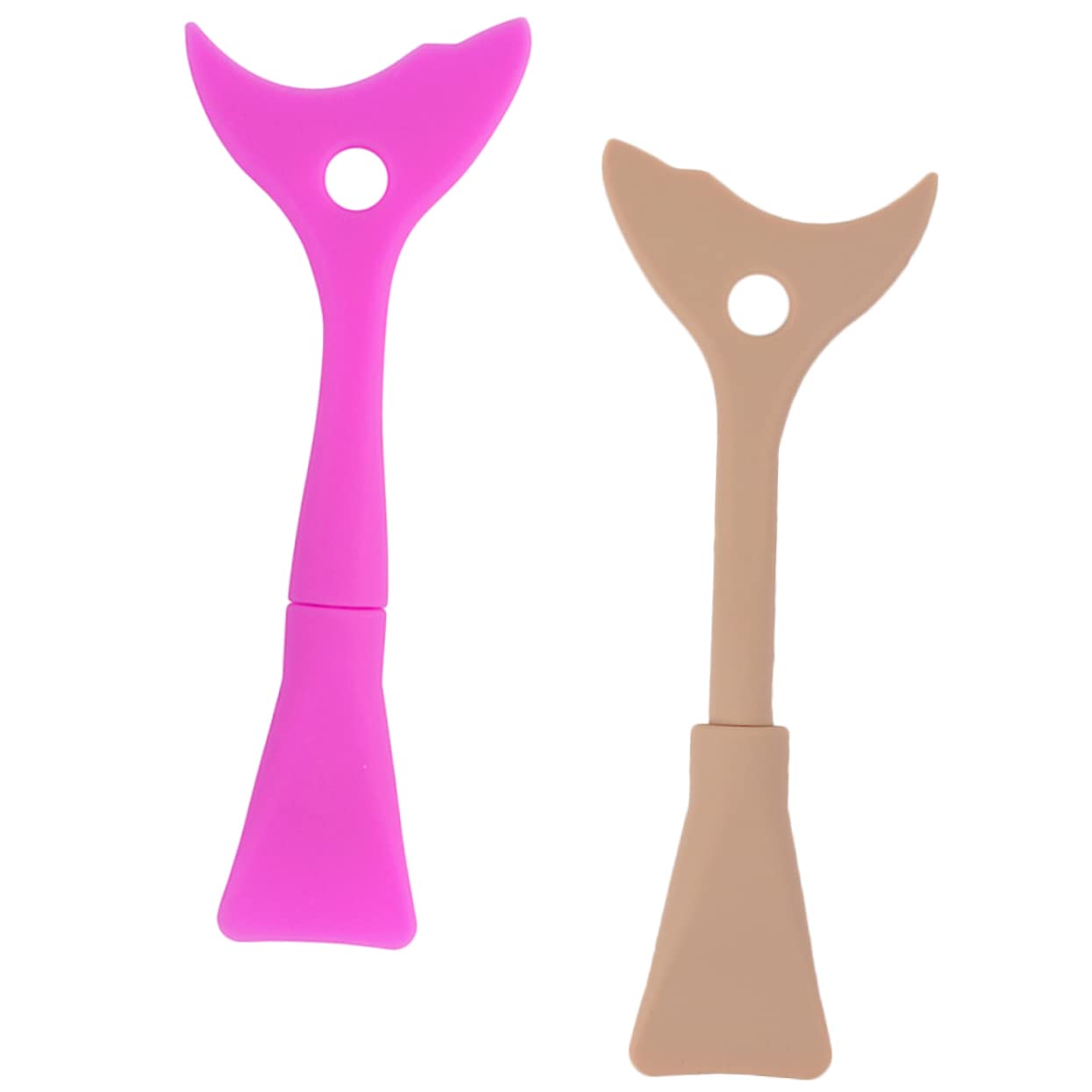 IWOWHERO Mascara Shield for Eyelashes Mascara Shield Silicone Makeup Tools Eyeliner Applicator