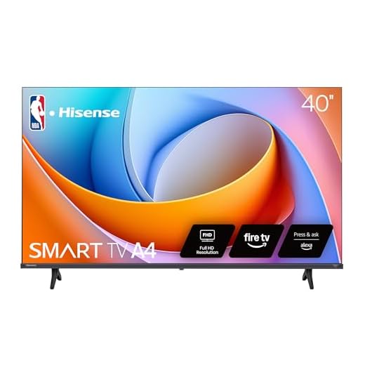 Hisense 40-Inch Class A4 Series FHD 1080p Smart Fire TV (40A4NF, 2025 Model) - DTS Virtual: X, Slim Bezel Design, Alexa Built in