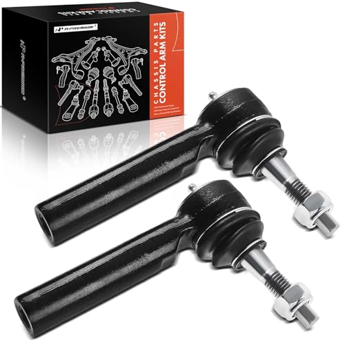 A-Premium 2 x [5.520 Inch] Front Outer Tie Rod Ends Compatible with Chevy & GMC & Cadillac - 2007-2014 - Silverado 1500 Tahoe Suburban Avalanche Sierra 1500 Yukon (XL 1500) Escalade (ESV & EXT)