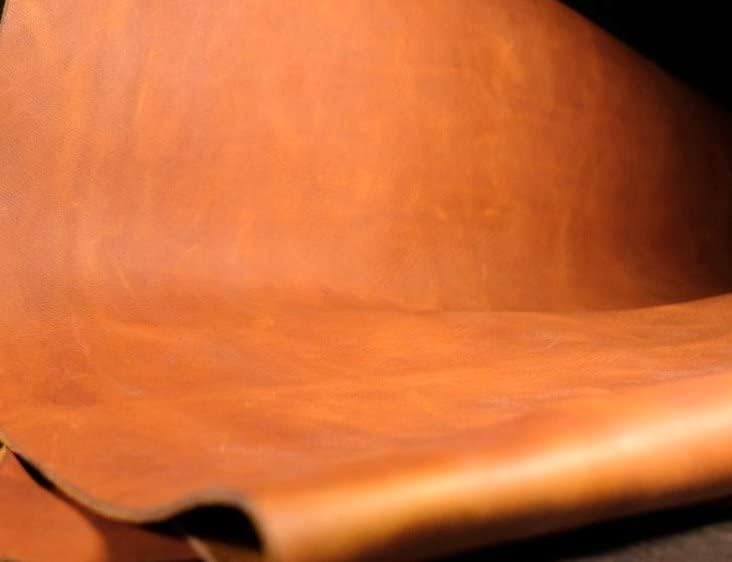 Miniatura 2 de The Tannery Pieles de búfalo de grano completo acabadas de cuero genuino para manualidades  Manualidades de cuero para decoración del hogar,