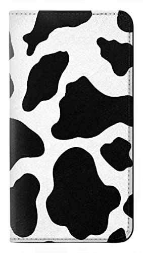 Etui flip Samsung Galaxy S26 Plus housse cuir clapet et coque motif vache