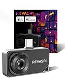 REVASRI Thermal Camera for Type-C iPhone & Android Device, 320x240 Super Resolution, 15x Digital Zoom, 25Hz Thermal Imaging Camera for Water Leak Detection,HVAC Electrical Plumbing, Home Inspection