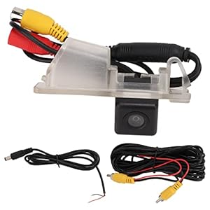 Aramox Backup Camera, DC12V Auto Achteruitrijcamera Achteruitrijcamera 170 Graden Groothoek CCD HD Nachtzicht IP67 Bescherming Vervanging voor FIAT Freemont 2012