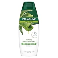 Palmolive Naturals Hair Conditioner, 350mL, Active Nourishment with Natural Aloe Vera Extract, For All Hair Types, No Parabens Phthalates or Colourants